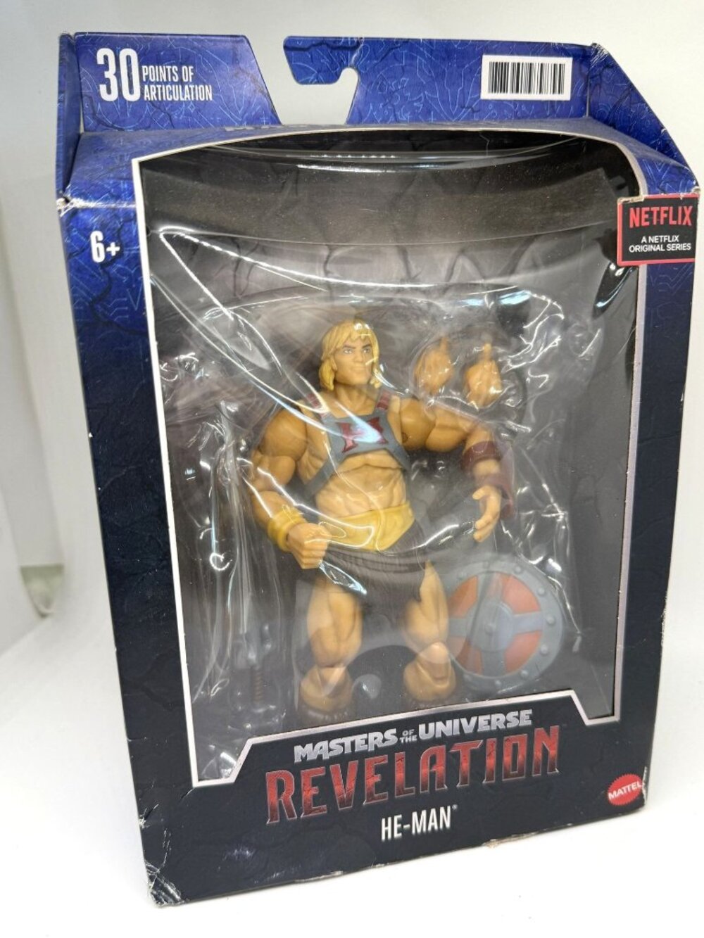 Masters Of The Universe Revelation He-Man Action Figure 30-Point Articulation By